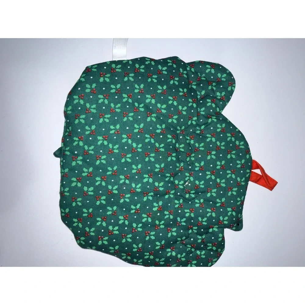 Handmade Christmas Santa‎ Potholder Vintage Decor B&D Wall Hanging E